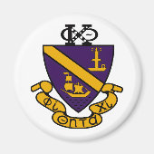 Phi Chi Theta | Farb-Wappen Magnet (Vorne)