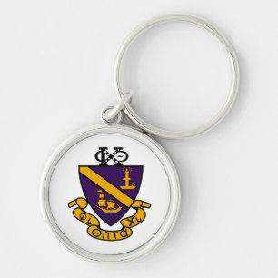 Phi Chi Theta Farb-Wappen Schlüsselanhänger