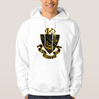 Phi Chi Theta Wappen | Gold und Schwarz Hoodie