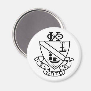 Phi Chi Theta Wappen S/W Magnet
