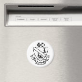 Phi Chi Theta Wappen | S/W Magnet (In Situ (Geschirrspüler))