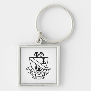 Phi Chi Theta Wappen S/W Schlüsselanhänger