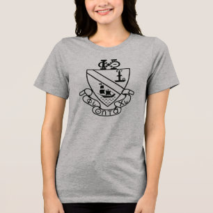 Phi Chi Theta Wappen S/W Tri-Blend Shirt
