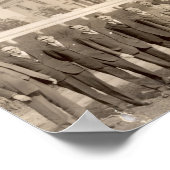 Phi Gam Leaders mit Calvin Coolidge Poster (Ecke)