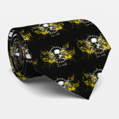 Phi-Kappa-Sigma-Schädel-Sterne 1850 gemalt Krawatte (Gerollt)