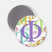 Phi Magnet (Vorderseite/Rückseite)