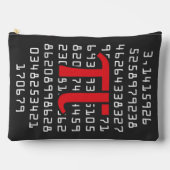 Phi Nummer Zubehörtasche (Vorderseite)