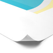 Phi Phi Island Thailand Reisen Art Poster (Ecke)