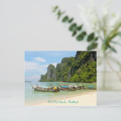 Phi Phi Islands, Thailand Postkarte (Stehend Vorderseite)