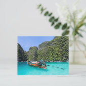 Phi Phi Lay Island Phuket Thailand Postkarte (Stehend Vorderseite)