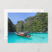Phi Phi Lay Island Phuket Thailand Postkarte (Vorne/Hinten)