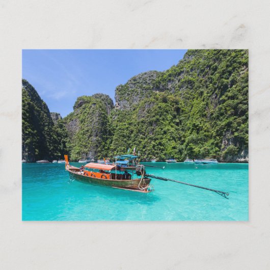 Phi Phi Lay Island Phuket Thailand Postkarte (Vorderseite)