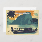 Phi Phi Thailand Postkarte (Vorne/Hinten)