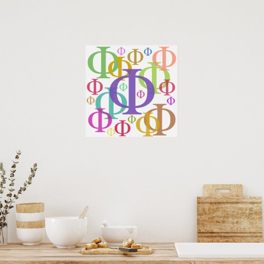 Phi-Poster Poster (Küche)