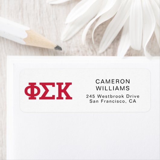 Phi Sigma Kappa Buchstaben (Insitu)
