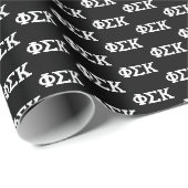 Phi Sigma Kappa Buchstaben Geschenkpapier (Rolleneckpunkt)