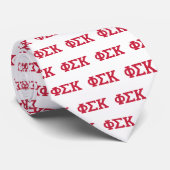 Phi Sigma Kappa Buchstaben Krawatte (Gerollt)