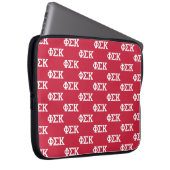 Phi Sigma Kappa Buchstaben Laptopschutzhülle (Vorne Rechts)