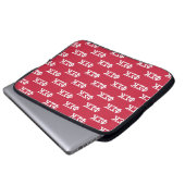 Phi Sigma Kappa Buchstaben Laptopschutzhülle (Vorne Knopf)