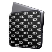 Phi Sigma Kappa Buchstaben Laptopschutzhülle (Vorderseite Links)