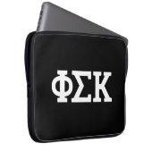 Phi Sigma Kappa Buchstaben Laptopschutzhülle (Vorne Rechts)