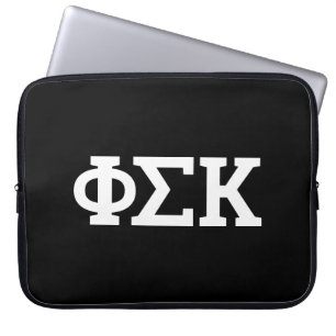 Phi Sigma Kappa Buchstaben Laptopschutzhülle