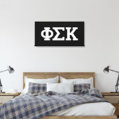 Phi Sigma Kappa Buchstaben Leinwanddruck (Insitu (Schlafzimmer))