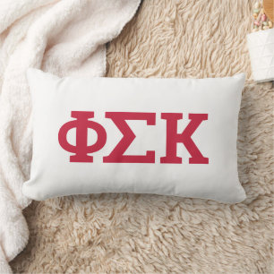 Phi Sigma Kappa Buchstaben Lendenkissen