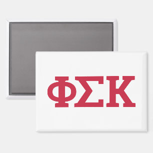 Phi Sigma Kappa Buchstaben Magnet