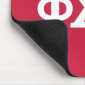 Phi Sigma Kappa Buchstaben Mousepad (Ecke)