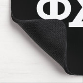 Phi Sigma Kappa Buchstaben Mousepad (Ecke)