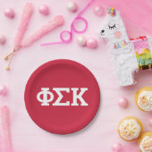 Phi Sigma Kappa Buchstaben Pappteller (Party)