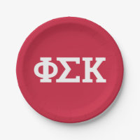 Phi Sigma Kappa Buchstaben