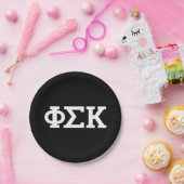 Phi Sigma Kappa Buchstaben Pappteller (Party)