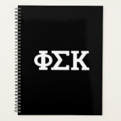 Phi Sigma Kappa Buchstaben Planer (Vorderseite)