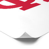 Phi Sigma Kappa Buchstaben Poster (Ecke)