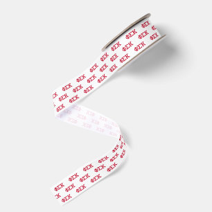 Phi Sigma Kappa Buchstaben Ripsband