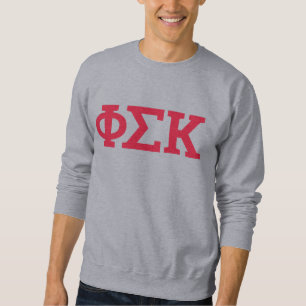 Phi Sigma Kappa Buchstaben Sweatshirt