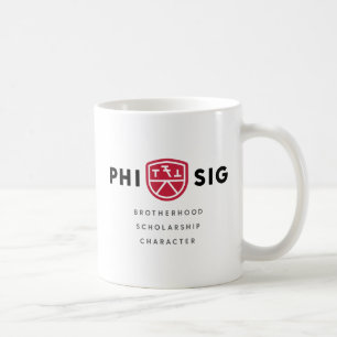 Phi Sigma Kappa Grundsätze Kaffeetasse