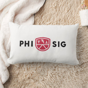 Phi Sigma Kappa-Logo Lendenkissen