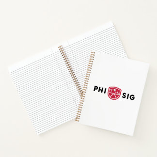 Phi Sigma Kappa-Logo Notizblock