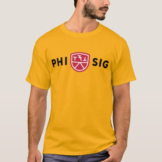 Phi Sigma Kappa-Logo T-Shirt (Vorderseite)
