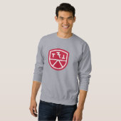 Phi Sigma Kappa Schild 7 Sweatshirt (Vorne ganz)