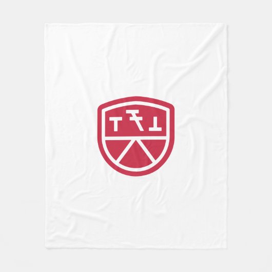 Phi Sigma Kappa Schild Fleecedecke (Vorderseite)