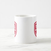 Phi Sigma Kappa Schild Kaffeetasse (Mittel)