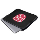 Phi Sigma Kappa Schild Laptopschutzhülle (Vorne Knopf)
