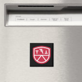 Phi Sigma Kappa Schild Magnet (In Situ (Geschirrspüler))