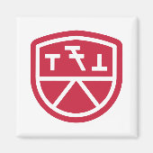 Phi Sigma Kappa Schild Magnet (Vorne)