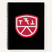 Phi Sigma Kappa Schild Notizblock (Vorderseite)