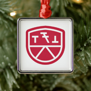 Phi Sigma Kappa Schild Ornament Aus Metall